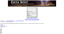 Desktop Screenshot of data-bolt.com
